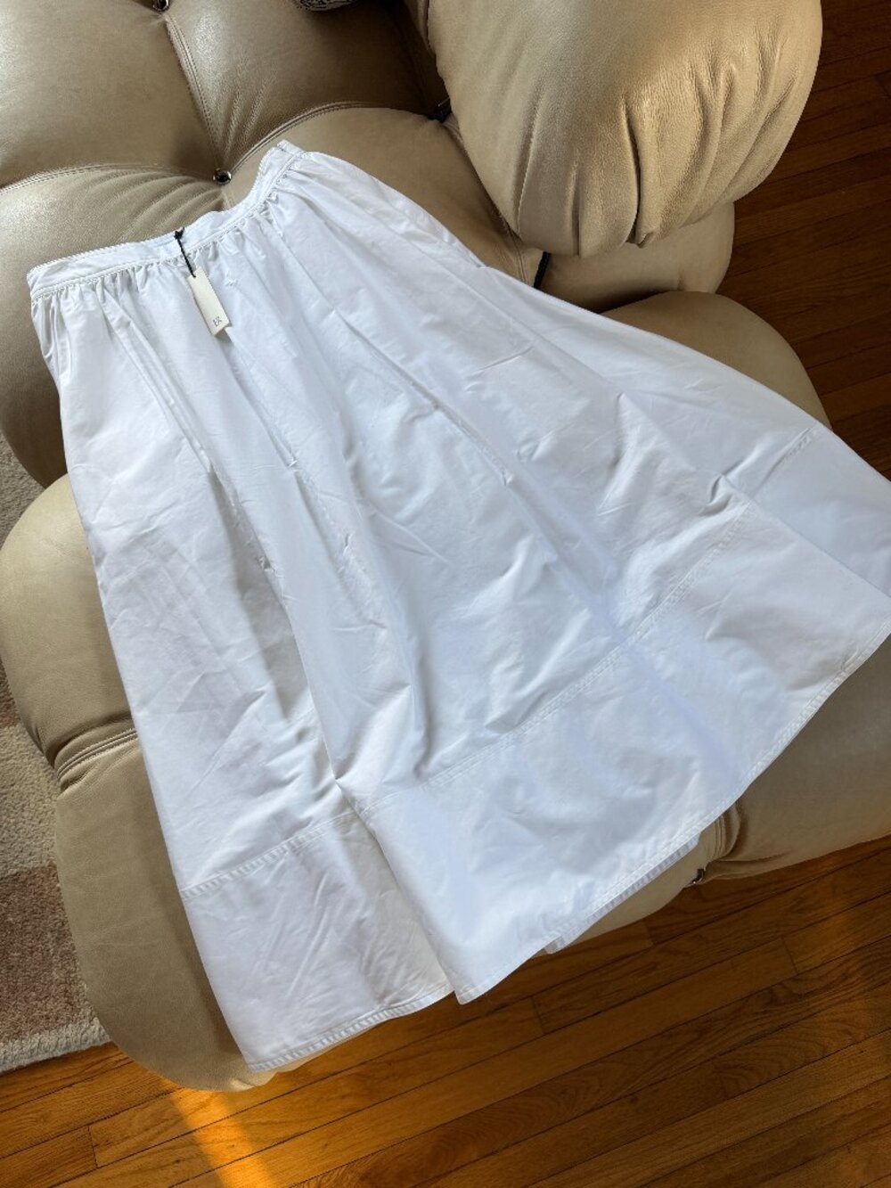 Banana Republic | Linen Tiered Tie-Side Maxi Skirt